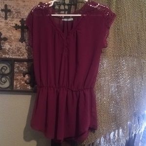 Magenta super cute top